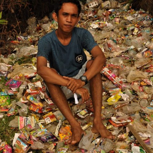 sumatra's plastic waste